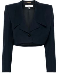 Chloé - Blazer Met Enkele Rij Knopen - Lyst