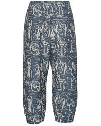 Henrik Vibskov - Eclipse Printed Trousers - Lyst