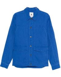 Anerkjendt - Akoscar Button-Fastening Shirt Jacket - Lyst