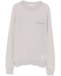 Peserico - Pullover Mit Verzierter Tasche - Lyst