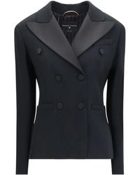 Ermanno Scervino - Double-Breasted Boxy Blazer - Lyst