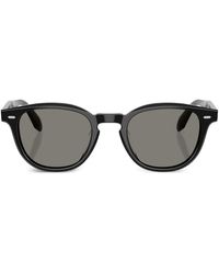 Oliver Peoples - N.09 Acetate Round-Frame Sunglasses - Lyst