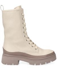 Gabor - Lace-Up Platform Boots - Lyst
