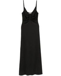 Christopher Esber - Robe Longue Droplet Crystal À Fronces - Lyst