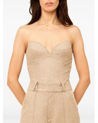 Contessa Mills - Aconitum Strapless Wool Corset - Lyst