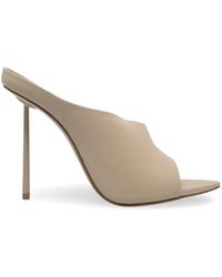 Le Silla - Futura Pointed-Toe Sandals - Lyst