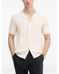 Joop! - Kurzärmeliger Diamor Cardigan - Lyst