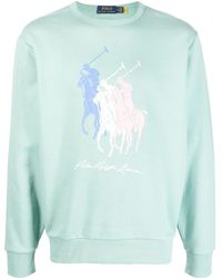 Polo Ralph Lauren - Sweatshirt mit Logo-Print - Lyst