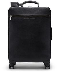 Brunello Cucinelli - Grained Leather Suitcase - Lyst