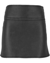 Ermanno Scervino - High-Waisted Zip-Fastening Mini Skirt - Lyst