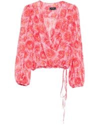 Styland - Floral-Print Blouse - Lyst