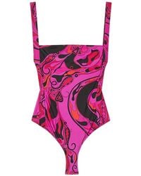 PUCCI - Iride-Print Swimsuit - Lyst