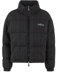 Gaelle Paris - Cable-Knit Padded Jacket - Lyst