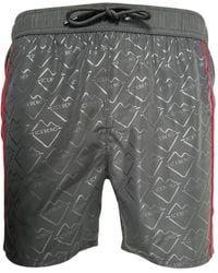 Iceberg - Logo-Pattern Swim Shorts - Lyst