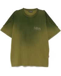 Cultura - Embroidered-Logo T-Shirt - Lyst