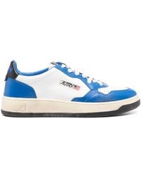 Autry - Medalist Low Super Vintage Leather Sneakers - Lyst