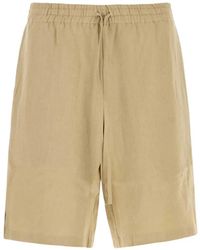 LeKasha - Betul Linen Bermuda Shorts - Lyst