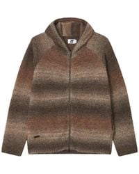 Izzue - Gradient-Effect Zip-Up Hoodie - Lyst