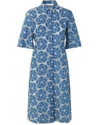 Samsøe & Samsøe - Vestido midi con estampado floral - Lyst