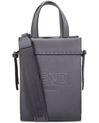 Fendi - Logo-Embossed Tote Bag - Lyst