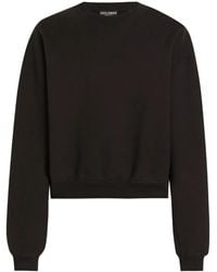 Dolce & Gabbana - Sudadera Corta Con Manga Corta - Lyst