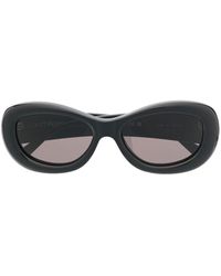 Courreges - Round Frame Sunglasses - Lyst