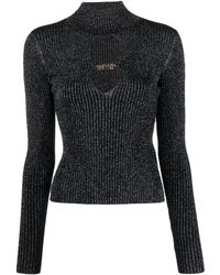 Versace - Pullover mit Cut-Outs - Lyst