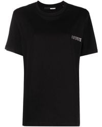 ROTATE BIRGER CHRISTENSEN - ラインストーンロゴ Tシャツ - Lyst