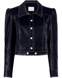 Cinq À Sept - Ciara Faux-leather Jacket - Lyst