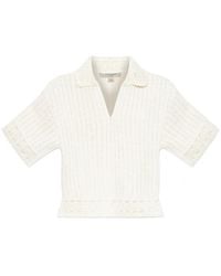 AllSaints - Haut Elma En Crochet - Lyst