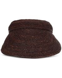 Helen Kaminski - Erin Raffia Visor - Lyst