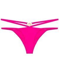 Versace - Bikinislip Met Medusa Plakkaat - Lyst