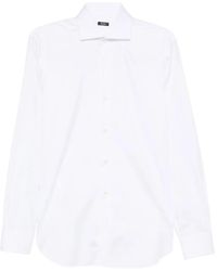 Barba Napoli - Long-Sleeve Button-Fastening Shirt - Lyst