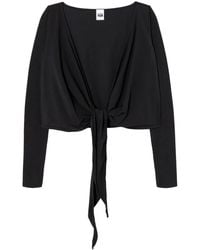 RE/DONE - X Pamela Anderson Wrapped Cropped Top - Lyst