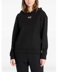 EA7 - Sudadera Con Capucha Y Logo - Lyst