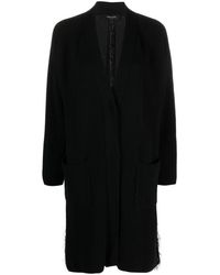 Fabiana Filippi - Bouclé-detailing Knitted Cardi-coat - Lyst