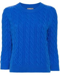 N.Peal Cashmere - Cable-knit Cashmere Jumper - Lyst