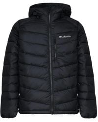 Columbia - Gewatteerd Jack Met Capuchon En Logoprint - Lyst