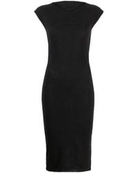 Rick Owens - キャップスリーブ ニットドレス - Lyst