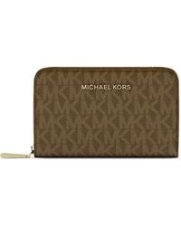 Michael Kors - Small Monogram-Print Wallet - Lyst