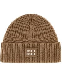 Miu Miu - Hat - Lyst