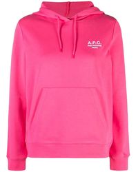 A.P.C. - Manuela Drawstring Hoodie - Lyst