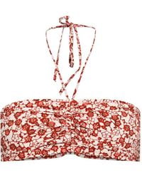 Isabel Marant - Haut De Bikini Salma À Fleurs - Lyst