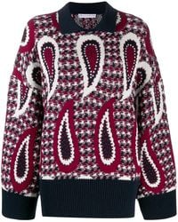 JW Anderson - Pull À Motif Cachemire - Lyst
