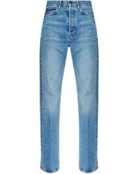 FRAME - Buttoned Jeans - Lyst