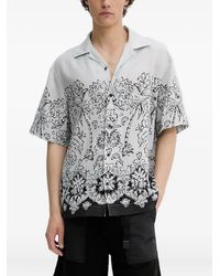 HUGO - Camicia A Fiori Con Maniche Corte - Lyst