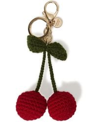 Twinset - Cherries Crocheted Keyring - Lyst