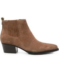 Guess - Suede Elasticated-Side Chelsea Boots - Lyst