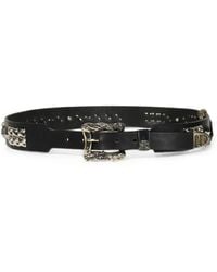 Enfants Riches Deprimes - Johnny's Studded Leather Belt - Lyst