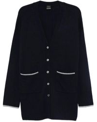 Pinko - Cárdigan con botones y detalle de bolsillo - Lyst